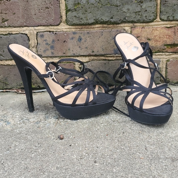 Victoria's Secret Shoes - RELISTEDVS Colin Stuart strappy & sexy black heels
